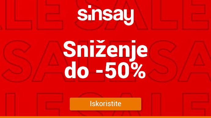 Sinsay - Sniženje do -50%